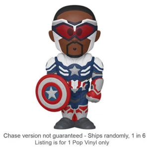 The Falcon and the Winter Soldier Captain America Vinyl Soda Character May Vary - Picture 1 of 1