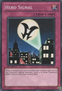 Hero Signal LCGX-DE107 Common X 1 MINT 1. YUGIOH KARTE Legendary Collection 2 - Bild 1 von 1