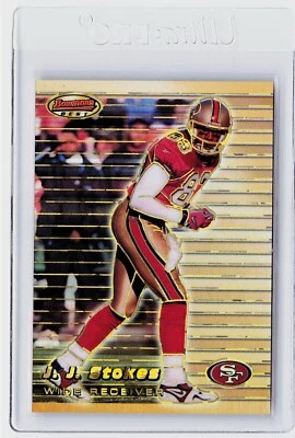 1999 BOWMANS BEST ATOMIC REFRACTOR #68 - JJ STOKES #ED 056/100 - Image 1 of 2