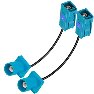 1 Pack Fakra Z Female to Male Vehicle Radio Antenna Extension Cable GPS Antenna - Picture 1 of 4