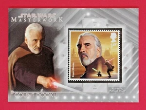 2020 Star Wars Masterwork Count Dooku / Count Dooku Stamps #SCCD - Picture 1 of 2