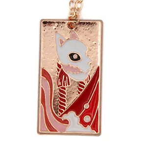 SABITO FUCHS MASKE HANAFUDA Demon Slayer Halskette (Anime Charm Anhänger) - Bild 1 von 3