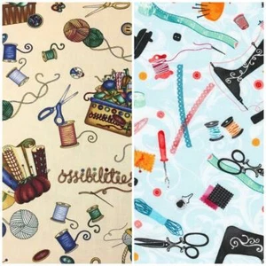 Multiple Sewing Notions Quilting Fabrics Sewing Machines Gadgets Tools  FQ  - Picture 1 of 5