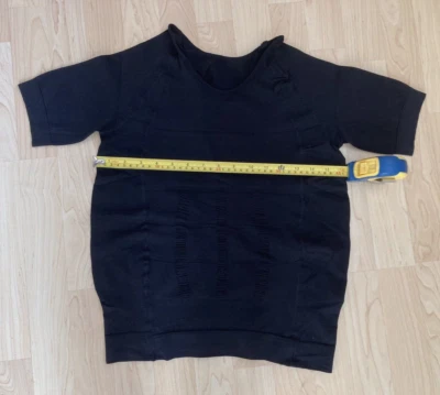 Mens slimming compression base top short sleeves XLL - Image 1 of 2