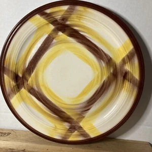 Vernonware  Organdie Dinner Plate Hand Painted Vernon Kilns - Picture 1 of 7