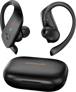 Wireless Headphones, Bluetooth 5.3 TWS Earphones Sports Wireless Headphones IPX6 - Picture 1 of 7