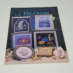 The Ocean Cross Stitch Pattern Chart Cross My Heart CSB-80 Craft Booklet - Bild 1 von 5
