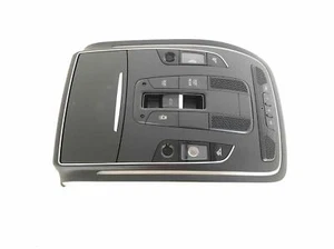 2011-2018 Audi A8 S8 Front Interior Dome Light Sunroof Control Black 4H0947135BK - Picture 1 of 5