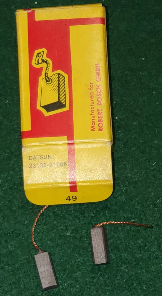 Juego de cepillos alternadores para Datsun 240Z 1970 a 1971 Foto 1 de 1