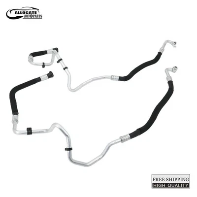 2X Engine Oil Cooler Hose Pipe Inlet&Outlet Fits BMW 535i 640i 740i F02 F05 US — 第 1/4 张图片