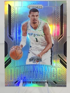 Panini Prizm Victor Wembanyama #7 Dominance Silver Prizm Spurs 2024-25  - Imagen 1 de 2