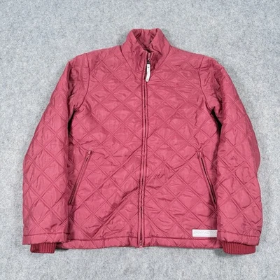 DKNY Long Sleeve Lined Full-Zip Quilted Lightweight Jacket Women's Sz Small Red - Image 1 of 4