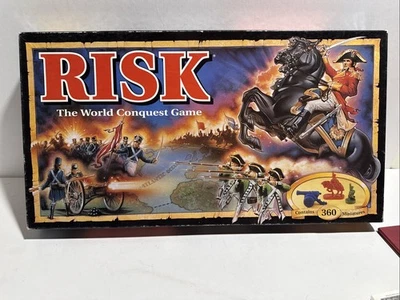 1993 Risk Board Game by Parker Brothers Complete in Very Good Cond FREE SHIPPING - Image 1 of 4