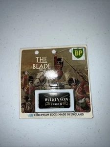 NUEVO DE COLECCIÓN ESPADA WILKINSON LA HOJA HOJAS DE AFEITAR BORDE CROMADO Hecho en INGLATERRA Bp - Imagen 1 de 6