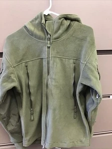 Condor Sierra No 605 Hooded Fleece Jacket Olive Green Size SMALL New A-7 - Picture 1 of 6
