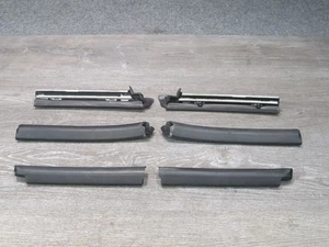 10-19 NISSAN 370Z CONV SET OF 6 LEFT & RIGHT SIDE ROOF WEATHERSTRIP & GUIDE OEM - Picture 1 of 16