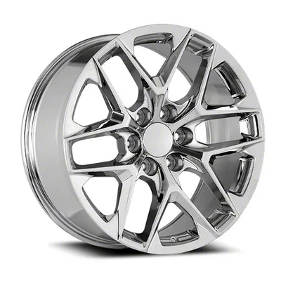 4 OE Concept G23 Wheels Chrome 24X10 6X5.5 24" +24 for GMC Sierra 2022 Foto 1 de 3