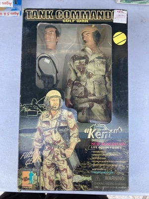 Figura de acción Tank Commander Gulf War "Kent" #70097 12" Dragon *NUEVO* en caja Foto 1 de 4