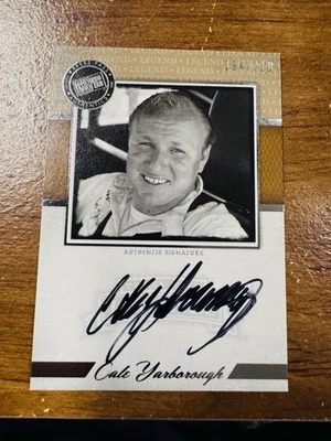 2013 Press Pass Legends Autographs Silver Cale Yarborough On Card Auto 194/210 - Image 1 of 3