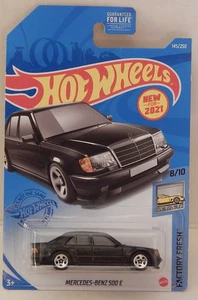 Mercedes-Benz 500 E Luxuslimousine Hot Wheels 2021-145 Factory Fresh Series - Bild 1 von 10
