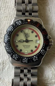 Used TAG Heuer Formula 1 Series Professional WA1411 Quartz Boy's Watch - Picture 1 of 6