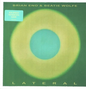 Brian Eno and Beatie Wolfe Lateral LP vinyl Europe Decca 2025 New ambient - Picture 1 of 2
