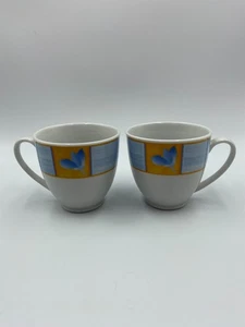 Schloss Amalienburg Markenporzzllan Cups. Set of 2. - Picture 1 of 3