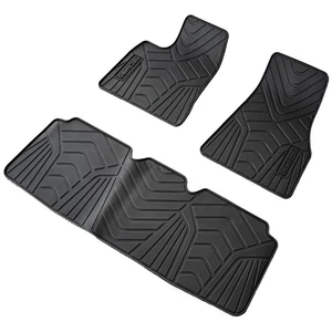 3D Gummi Fussmatten passend für TESLA Model S | BJ 2012-2021 | passgenau - Bild 1 von 4