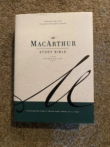 The MacArthur Study Bible 2nd Edition Hardcover ESV NEW - Imagen 1 de 9