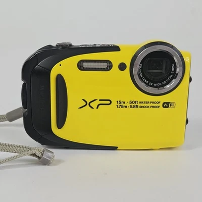 Fujifilm FinePix XP85 16MP Waterproof Digital Camera Yellow - Image 1 of 4