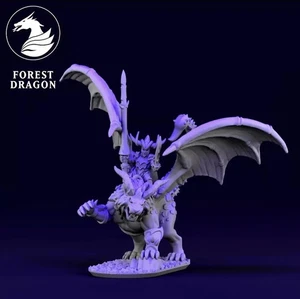 seigneur sur manticore elfes noires 10mm - Picture 1 of 1