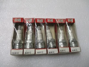 Champion UJ81C Spark Plugs Set of 6 - Picture 1 of 3