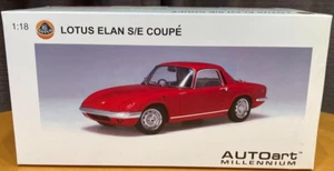 AUTOart Millennium 1/18 Lotus Elan Coupe S/E Series 3 Red 75351 - Picture 1 of 11