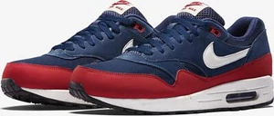 Nike Air Max 1 Essential Blue Mens US 10 Sneakers Shoes 537383 400 - Picture 1 of 8