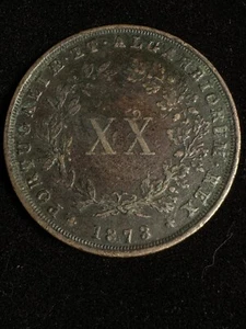 1873 20 Arroz Portugal - Imagen 1 de 2
