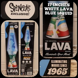 SOUTH PARK 17" Lava Lamp - Officially Licensed ' White Lava / Blue Liquid - New - Picture 1 of 12