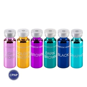 Nikk Mole Ekko Belleza Cejas Henna Juego Grande 6 piezas x 5 ml Marrón, Negro, Grafito - Imagen 1 de 1