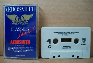 Aerosmith - Classics Live (Cassette, 1986, Columbia) FCT 40329 ~ NM - Picture 1 of 8