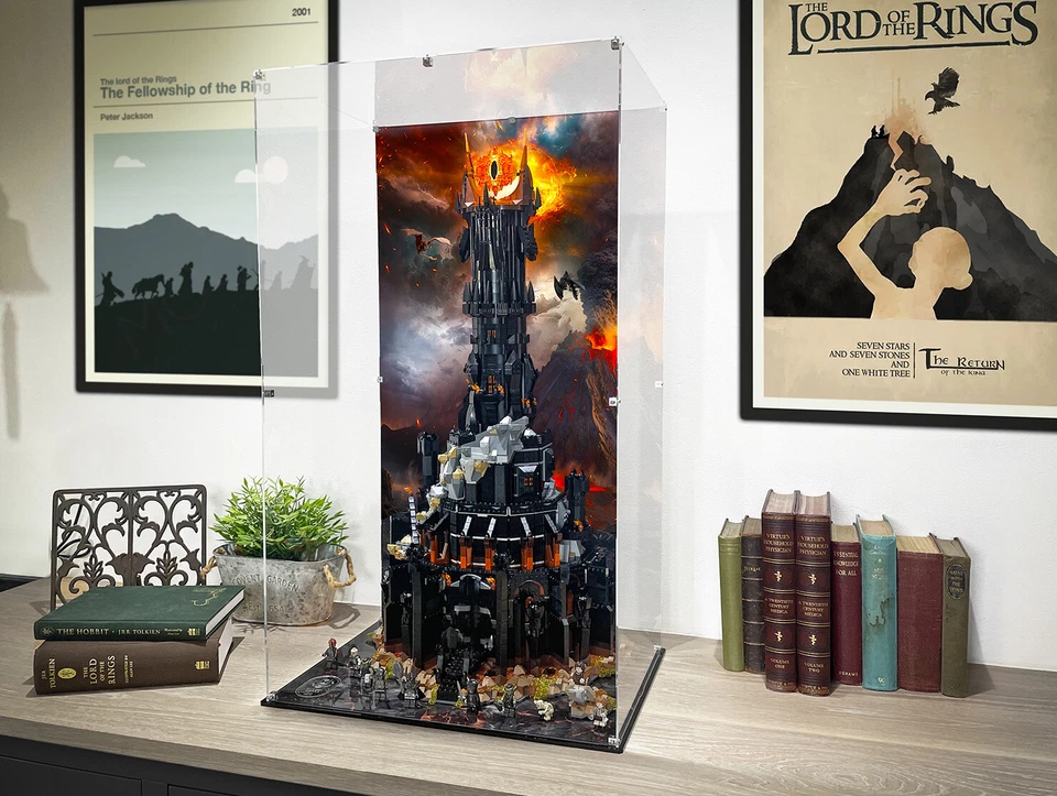 BRIXBOX Vitrine für LEGO® Der Herr der Ringe: Barad-dûr™ - 10333 - Bild 1 von 4