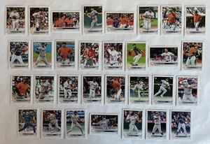 Astros 2022 Topps Series 1, 2, & Update Base Team Set *31 cards* Jeremy Pena RC - Picture 1 of 1