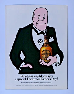 "Daddy Warbucks Chivas Regal Vintage 1985 Anuncio Impreso Original 8 x 11" - Imagen 1 de 2