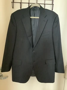 CANALI SUIT JACKET 13290/37 MENS SIZE (56) US 38 DARK GRAY - Picture 1 of 10