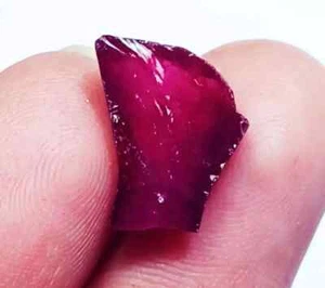 Natürlicher roter Rubin grob 6,50 ct zertifizierter loser Edelstein mit kostenlosem Geschenk - Bild 1 von 8