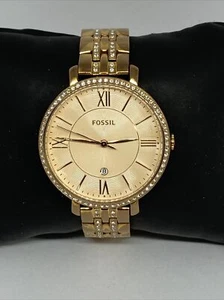 Fossil Jacqueline ES3546 Women's Stainless Steel Analog Dial Quartz Watch QB597 - Picture 1 of 12