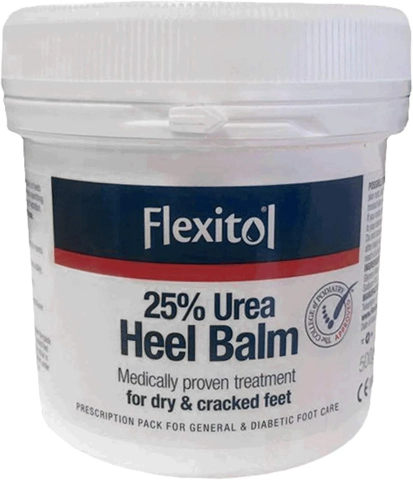 FLEXITOL Heel Balm 500g - Dry and Cracked Feet, Intense Moisturisation