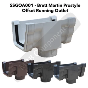 Brett Martin Prostyle - Offset Running Outlet - SSGOA001 - Picture 1 of 17