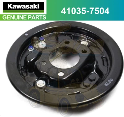 Kawasaki Genuine 07 - 23 MULE 3010 4000 4010 FRONT RIGHT BRAKE DRUM  41035-7504 - Image 1 of 4
