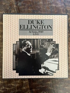 DUKE ELLINGTON AT FARGO 1940 LIVE 3 LP BOX- WITH BOOKLET (BOOK /MONTH)JAZZ VG++ - Picture 1 of 4
