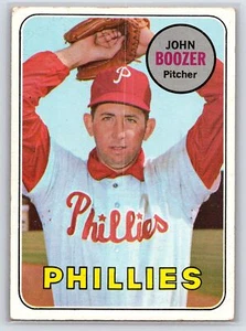John Boozer 1969 Topps #599 - Imagen 1 de 2