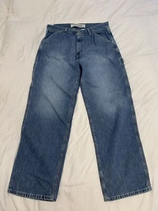 Authentic GAP CARPENTER Mens Wash Jeans Pants Chino Blue RELAXED FIT Sz 36X32* - Bild 1 von 12